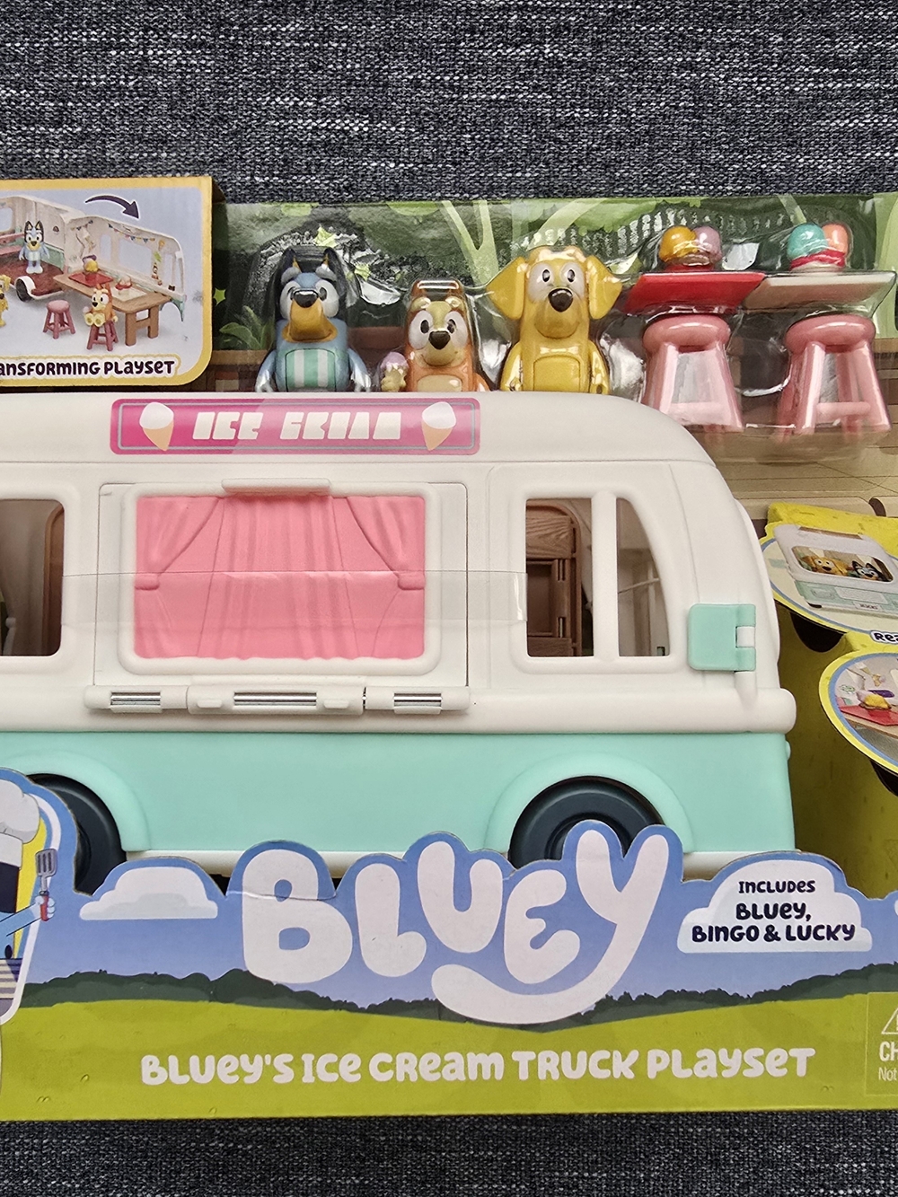 Blue & Pink Ice Cream Truck Playset - Brand